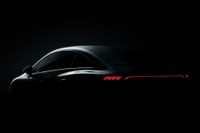 メルセデスベンツ Eクラス のEV『EQE』、ティザー公開…IAAモビリティ2021でモデル発表ヘ 画像