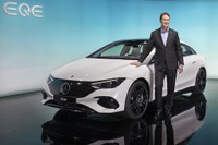 メルセデスベンツ『EQE』、Eクラス のEVは航続660km…IAAモビリティ2021に展示 画像