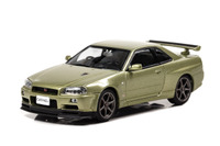 最後の スカイラインGT-R BNR34、VスペックIIとVスペックIIニュルを43分の1で再現 画像