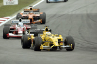 【ホンダF1ストーキング】佐藤琢磨がフィジケラに謝罪 画像
