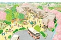 バス折返場を賃貸住宅やシェアリングモビリティの複合施設に開発 画像