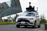 自動運転に欠かせない「HDマップ=高精度3次元地図」、データ収集走行に同乗 画像