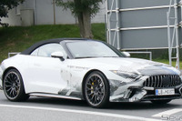 まさに「サメ顔」!メルセデスAMG SL 次期型、公開直前スクープ 画像