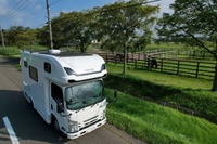 レンタル専用キャンピングカー、いすゞ新型シャーシ採用…アソモビ2021でNTBが公開へ 画像