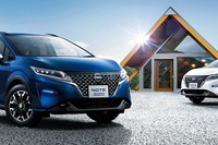【日産 ノート AUTECH クロスオーバー】専用サスと大径タイヤで車高25mmアップ…価格は253万7700円から 画像