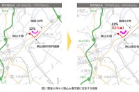 狭山環状有料道路、無料開放で国道16号の混雑緩和 画像