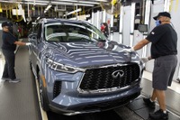 インフィニティ『QX60』新型、生産開始…日産の米工場で 画像