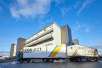 ダブル連結トラック駐車場予約システム、新名神・土山SAでも実証実験 10月29日開始 画像