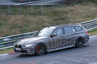 最速ワゴン誕生か? 史上初のBMW『M3ツーリング』最新プロトタイプ車両を激写 画像