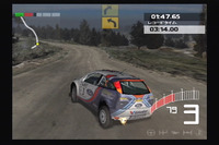 【PS2 WRC】リアルな路面を読みながら、コース幅を目いっぱい使って振り回す!! 画像
