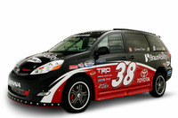 【SEMA08】NASCAR仕様の福祉ミニバン トヨタ 画像