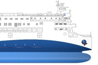 神戸-高松 ジャンボフェリー新造船、船体デザインを発表 2022年9月竣工 画像