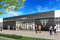 日本最大級のトライアンフショールーム 12月4日、千葉市に誕生 画像