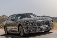 BMW『i7』、大型EVサルーンが耐熱テスト…2022年デビューへ 画像