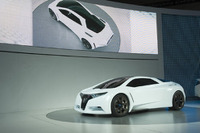 【ロサンゼルスモーターショー08】ホンダ 燃料電池スポーツカーを発表 画像