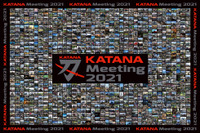 877台のKATANAによる「ビッグフラッグ」完成、次回ミーティングで掲出 画像
