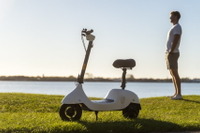 オフロードやライドシェア向け新型電動二輪車、CES 2022で発表へ 画像