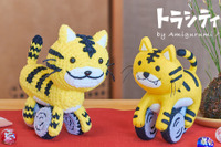 トリシティを“擬トラ化”、ヤマハのあみぐるみ&羊毛フェルト最新作は『トラシティ125』 画像
