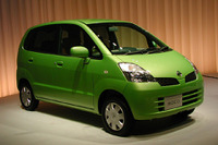 【日産『モコ』発表】“黄色いニッサン”のボディは緑??? 画像