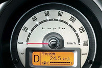 【スズキ ラパン 新型発表】量販グレードで24.5km/リットルの燃費 画像