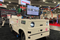 ホンダ、建設現場で活躍する自律移動電動モビリティを米国で発表 画像