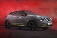 その名は「黄色」、日産 ジューク に限定車…映画『ザ・バットマン』最新作と協力<速報> 画像