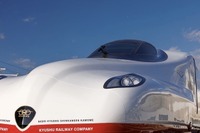 西九州新幹線 N700S『かもめ』を公開…発車・車内メロディも導入 3月20日に大村車両基地で 画像
