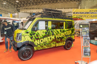 ワイルド軽キャン『NORTH HUNTER』、こだわりが強すぎる!…ジャパンキャンピングカーショー2022 画像