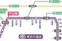 外環道・戸田西と戸田東IC、ETC専用料金所に 4月1日より 画像