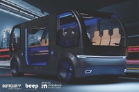 インテル、完全自動運転シャトル運行 2024年から米国で 画像