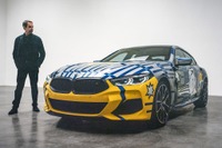 BMWがジェフ・クーンズのアートカーを販売、世界限定99台… 8シリーズ＜速報＞ 画像