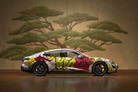 ポルシェ タイカン アートカー、展示イベントを開催 3月5日より各地で 画像