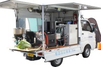 災害支援車は軽トラ! 「動く防災倉庫」できめ細かな災害支援が可能に 画像