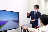 日産と北里大学、安全運転に貢献する「有効視野計測システム」を開発 画像