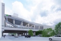 「大地の架け橋」となる北海道新幹線札幌駅…東改札口付近はLRT乗入れも考慮 デザイン案を公表 画像