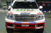 【ダカール09】写真蔵…トヨタ車体 ランクル200 画像