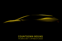 ロータス初の電動SUV、ティザー　3月29日に実車を発表予定 画像