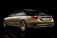メルセデスマイバッハ Sクラス に150台限り、コンセプトカーと同じツートン内外装［詳細写真］ 画像