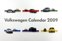 【プレゼント】VW カレンダー 2009 の2種類 画像
