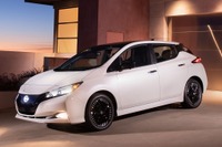 日産 リーフ、外装をリニューアル…2023年型を米国発表 画像