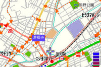 全力案内!のiPhone向けアプリにGPS ナビ機能を追加 画像