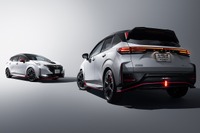 日産 ノートオーラNISMO、フロント＆ルーフスポイラー発売…空力性能向上 画像