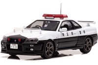 R34パトカー、埼玉県警 スカイラインGT-R 最後の1台を1/43スケールで 画像