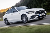 メルセデスベンツ Cクラス 新型に「AMG 43」、408馬力電動ターボ搭載…欧州発表 画像