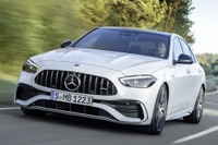 メルセデスAMG『C43』新型、F1譲りの電動ターボ搭載…欧州発表 画像