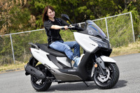 【キムコ X-TOWN CT125 試乗】フツーの125ccスクーターでは物足りない人へ…丸山浩 画像