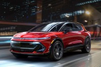 シボレーの電動SUV、ワイドディスプレイ採用…2023年米国発売予定 画像