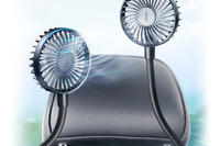 見た目よりも実用性重視! ヘッドレストツインファン K-FAN09 画像