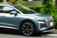 【アウディ Q4 e-tron 新型試乗】欧州仕様に先行試乗、EVを意識させない自然体に好感…島崎七生人 画像