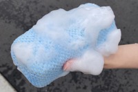 夏の洗車に最適…泡が持続するスポンジと乾きにくいシャンプー発売 カーメイト 画像